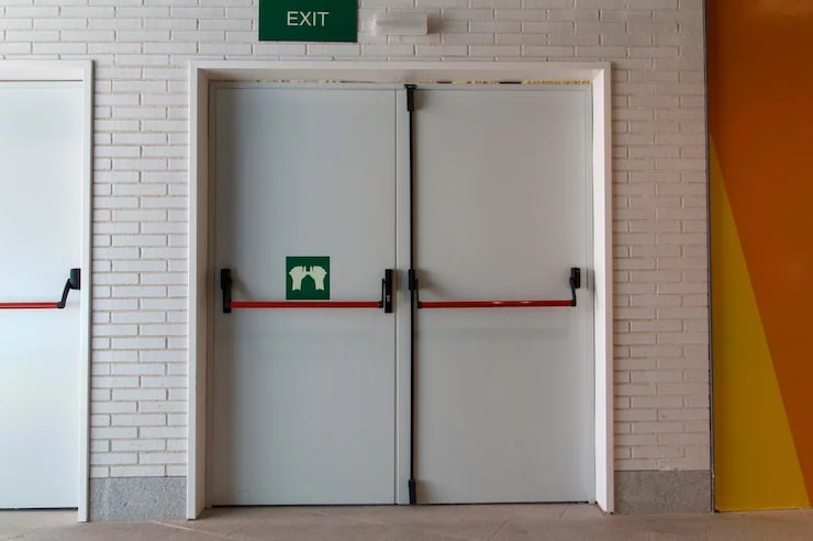 fechadura para porta de saida de emergencia
